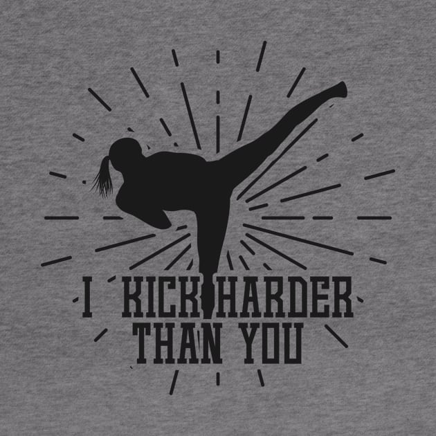 Kick Harder by designdaking